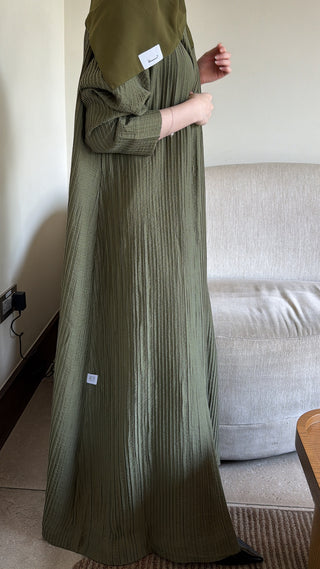 The Pleated Abaya