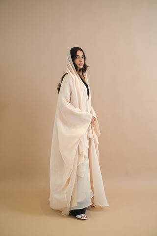 Dahlia in Beige Organza