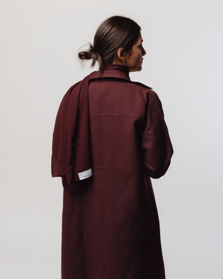 The Jacket In Maroon