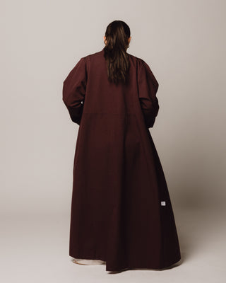 The Coat in Maroon