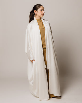 Reversible Chiffon in White