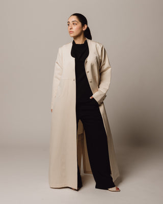 The Coat in Off White